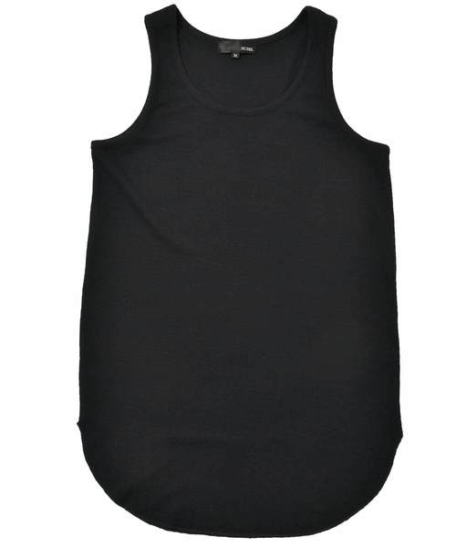 MinoriTY(マイノリティ)の「抗菌防臭加工ワッフルロング丈タンクトップ ノースリーブ(タンクトップ・メンズ・オフホワイト/ベージュ/ネイビー/ブラック/ピンク/カーキ/杢グレー・L/XL/M)」の21枚目の写真