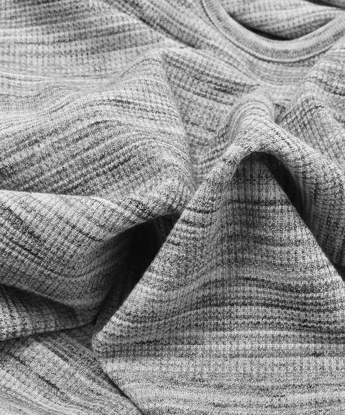 MinoriTY(マイノリティ)の「抗菌防臭加工ワッフルロング丈タンクトップ ノースリーブ(タンクトップ・メンズ・オフホワイト/ベージュ/ネイビー/ブラック/ピンク/カーキ/杢グレー・L/XL/M)」の9枚目の写真