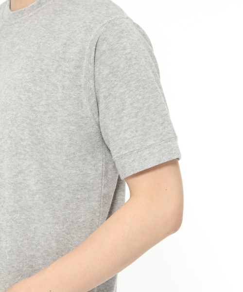 LAKOLE(ラコレ)の「【抗菌防臭】TCパイル半袖Tシャツ / LAKOLE(Tシャツ/カットソー・メンズ・ホワイト/パープル/グレー・LARGE/MEDIUM)」の11枚目の写真
