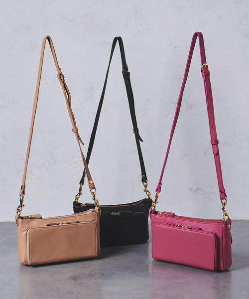 REGALO(レガロ)の「別注<REGALO(レガロ)>フェミニテ ウォレット ショルダー バッグ†◆(ショルダーバッグ・レディース・ピンク/ベージュ/ブラック/ライトブルー・FREE)」の16枚目の写真