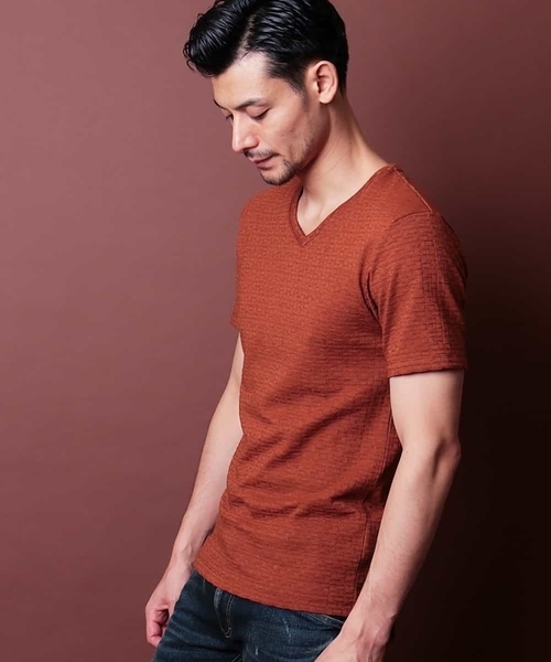 MICHEL KLEIN HOMME (ミッシェルクランオム)の「カットソー(スラブリンクスキカ)(Tシャツ/カットソー・メンズ・ホワイト/ベージュ/カーキ/ブラック・LL/S/M/L/XL/46/51/48)」の22枚目の写真