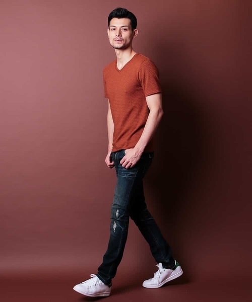 MICHEL KLEIN HOMME (ミッシェルクランオム)の「カットソー(スラブリンクスキカ)(Tシャツ/カットソー・メンズ・ホワイト/ベージュ/カーキ/ブラック・LL/S/M/L/XL/46/51/48)」の14枚目の写真