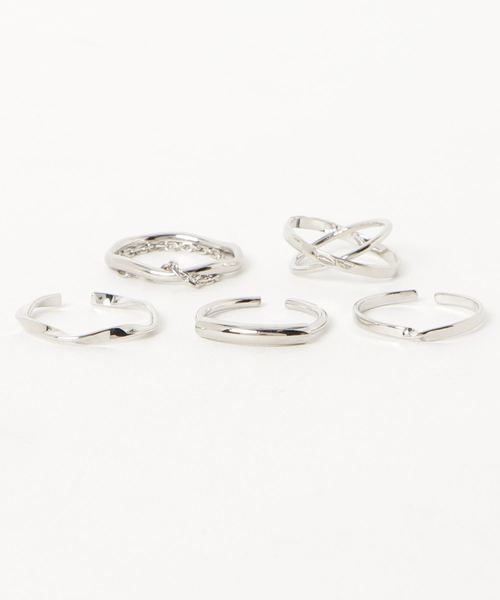 LOWRYS FARM（ローリーズファーム）の「ＦＷセットリング　800650（リング・レディース・その他1/その他2/その他12/その他/ブラウン/アイボリー・FREE）」の6枚目の写真