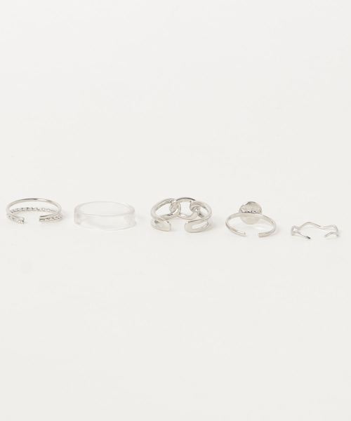 LOWRYS FARM（ローリーズファーム）の「ＦＷセットリング　800650（リング・レディース・その他1/その他2/その他12/その他/ブラウン/アイボリー・FREE）」の7枚目の写真