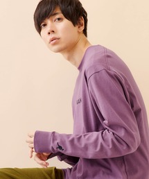 KANGOL | ▽WEB限定 KANGOL/カンゴール 別注ロゴ刺繍 L/S オーバーサイズカットソー(Tシャツ/カットソー)