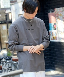 MONO-MART�i���m�}�[�g�j�́u��WEB���� KANGOL/�J���S�[�� �ʒ����S�h�J L/S �I�[�o�[�T�C�Y�J�b�g�\�[�iT�V���c/�J�b�g�\�[�j�v