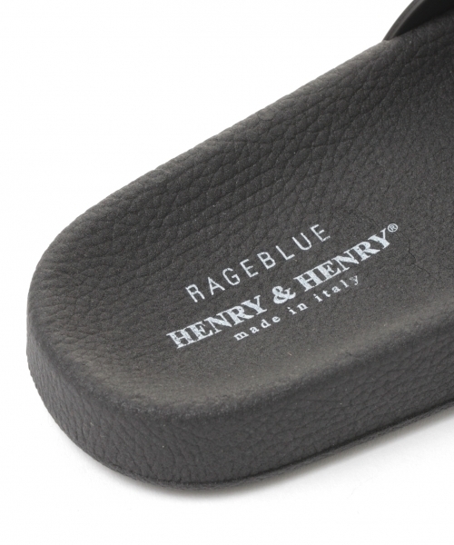 RAGEBLUE（レイジブルー）の「【HENRY&HENRY/ヘンリーヘンリー】別注サンダル/795298（サンダル・メンズ・ホワイト/ブラック/オレンジ系その他・MEDIUM/LARGE）」の15枚目の写真
