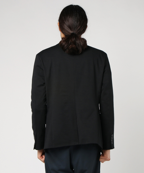 Luv maison（ラブメゾン）の「T/Cポンチ テーラードジャケット（テーラードジャケット・メンズ・ブラック/グレー・M/L/XL）」の5枚目の写真