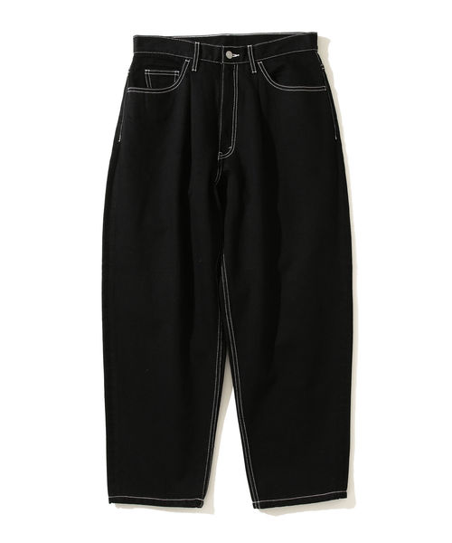 BEAMS（ビームス）の「【WEB限定】BEAMS / NEW STANDARD 1プリーツ ワイドデニムパンツ（デニムパンツ・メンズ・ブラック/インディゴブルー・SMALL/MEDIUM/LARGE/X-LARGE）」の9枚目の写真