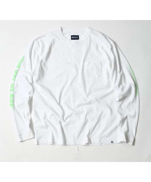MAGIC NUMBER(マジック ナンバー)の「US COTTON PRINT L/S TEE(Tシャツ/カットソー)」|ホワイト