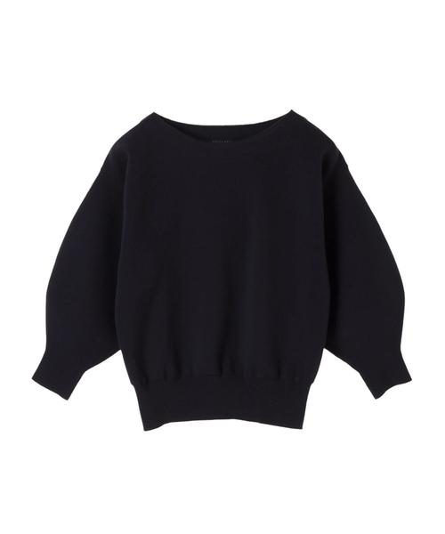 YECCA VECCA（イェッカヴェッカ）の「袖ボリュ－ムニットプルオ－バ－（ニット/セーター・レディース・ネイビー/サックスブルー/アイボリー/ラベンダー・FREE）」の19枚目の写真