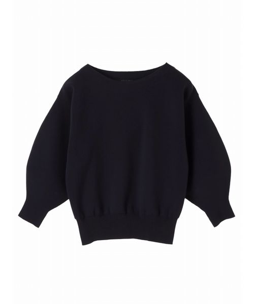 YECCA VECCA（イェッカヴェッカ）の「袖ボリュ－ムニットプルオ－バ－（ニット/セーター・レディース・ネイビー/サックスブルー/アイボリー/ラベンダー・FREE）」の2枚目の写真