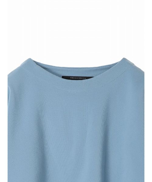 YECCA VECCA（イェッカヴェッカ）の「袖ボリュ－ムニットプルオ－バ－（ニット/セーター・レディース・ネイビー/サックスブルー/アイボリー/ラベンダー・FREE）」の6枚目の写真