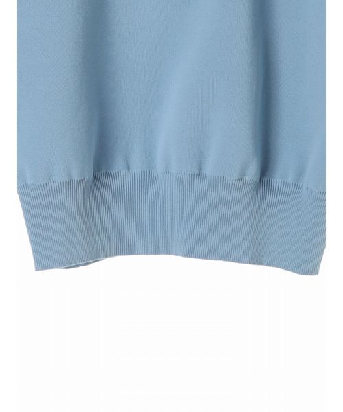 YECCA VECCA（イェッカヴェッカ）の「袖ボリュ－ムニットプルオ－バ－（ニット/セーター・レディース・ネイビー/サックスブルー/アイボリー/ラベンダー・FREE）」の7枚目の写真