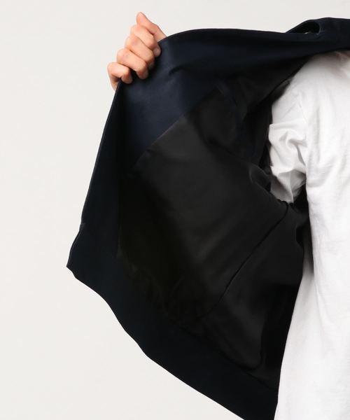 CLANE(クラネ)の「FRYFRONT JACKET(その他アウター・メンズ・ベージュ/ネイビー・1/2)」の4枚目の写真