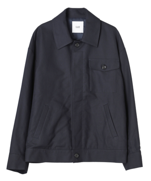 CLANE(クラネ)の「FRYFRONT JACKET(その他アウター・メンズ・ベージュ/ネイビー・1/2)」の1枚目の写真