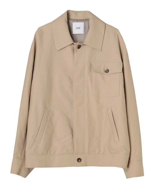 CLANE(クラネ)の「FRYFRONT JACKET(その他アウター・メンズ・ベージュ/ネイビー・1/2)」の10枚目の写真