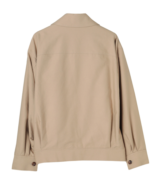 CLANE(クラネ)の「FRYFRONT JACKET(その他アウター・メンズ・ベージュ/ネイビー・1/2)」の9枚目の写真