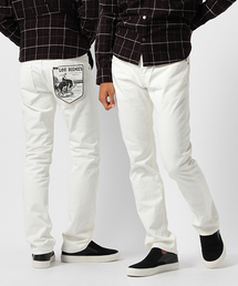 Lee | Lee×BEAMS / 別注 ワンウォッシュ スリム ホワイトデニム(デニムパンツ)