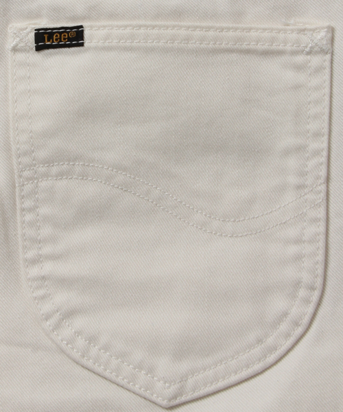 Lee（リー）の「Lee×BEAMS / 別注 ワンウォッシュ スリム ホワイト