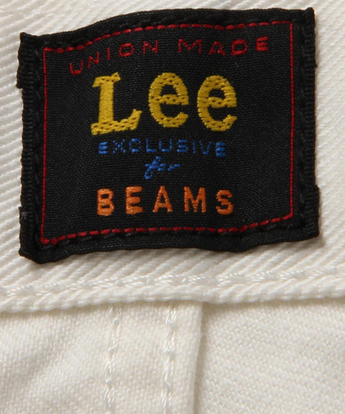 Lee（リー）の「Lee×BEAMS / 別注 ワンウォッシュ スリム ホワイトデニム（デニムパンツ・メンズ・ホワイト・33inch/30inch/31inch/32inch/28inch/29inch）」の13枚目の写真
