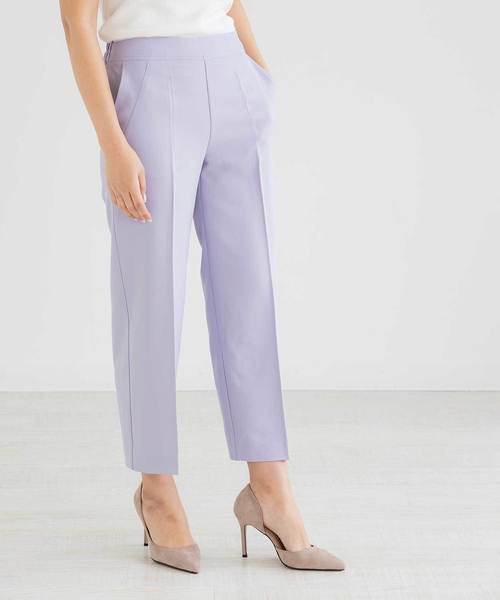 ZAKKA-BOX（ザッカボックス）の「カラーテーパードパンツ（その他パンツ・レディース・ブラック/ベージュ/ミント/ラベンダー・FREE/L）」の4枚目の写真