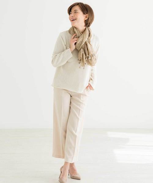 ZAKKA-BOX（ザッカボックス）の「カラーテーパードパンツ（その他パンツ・レディース・ブラック/ベージュ/ミント/ラベンダー・FREE/L）」の8枚目の写真