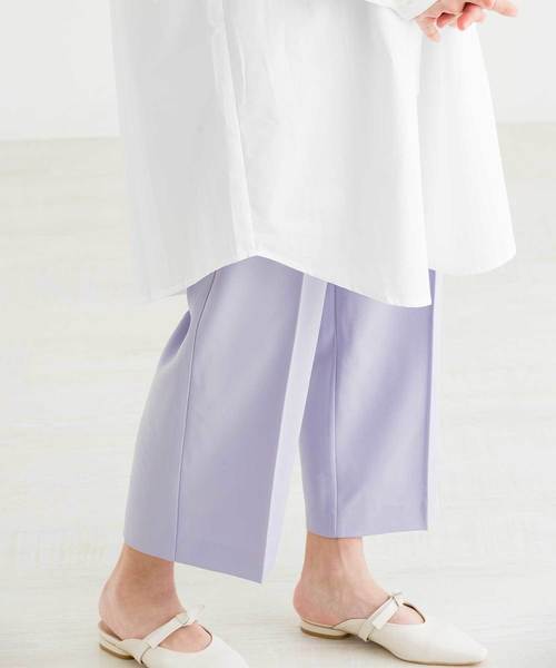 ZAKKA-BOX（ザッカボックス）の「カラーテーパードパンツ（その他パンツ・レディース・ブラック/ベージュ/ミント/ラベンダー・FREE/L）」の19枚目の写真