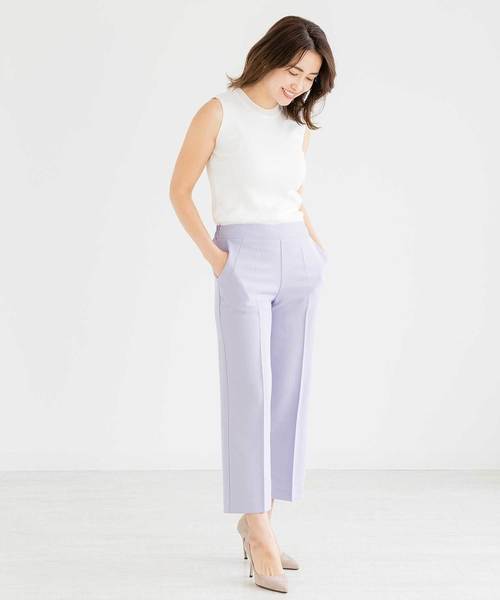 ZAKKA-BOX（ザッカボックス）の「カラーテーパードパンツ（その他パンツ・レディース・ブラック/ベージュ/ミント/ラベンダー・FREE/L）」の20枚目の写真