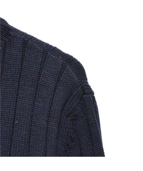 名作 エルメス ドライバーズニット フルジップ ローゲージ ジャケット L ブランド古着】ジップアップドライバーズニット ジャケット（その他