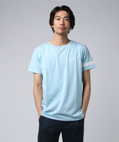 BILLABONG（ビラボン）の「バックプリントTシャツ BILLABONG AJ011-209（Tシャツ/カットソー・メンズ・ライトブルー/ホワイト/ブラック・M/L/S）」の3枚目の写真