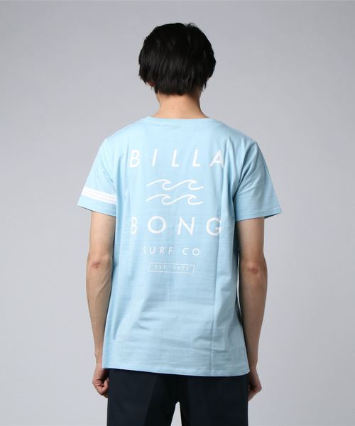 BILLABONG（ビラボン）の「バックプリントTシャツ BILLABONG AJ011-209（Tシャツ/カットソー・メンズ・ライトブルー/ホワイト/ブラック・M/L/S）」の4枚目の写真