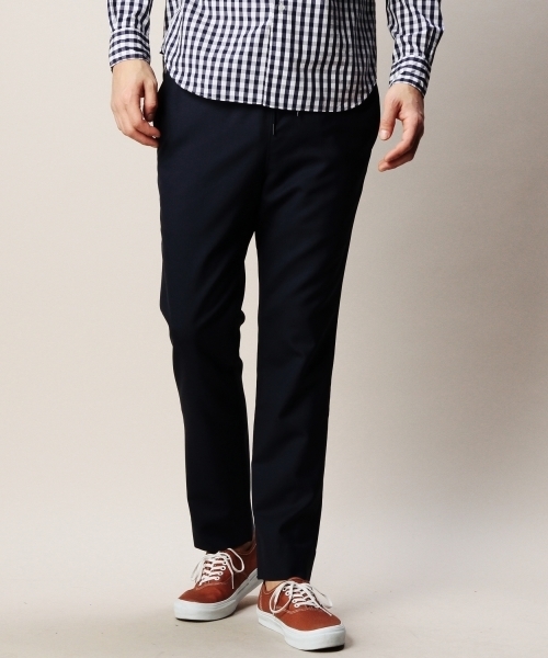 BEAUTY&YOUTH UNITED ARROWS(ビューティーアンドユースユナイテッドアローズ)の「BY ウーステッド イージー ノープリーツ パンツ◆(その他パンツ・メンズ・グレー/ネイビー・SMALL/LARGE/MEDIUM/X-LARGE)」の2枚目の写真