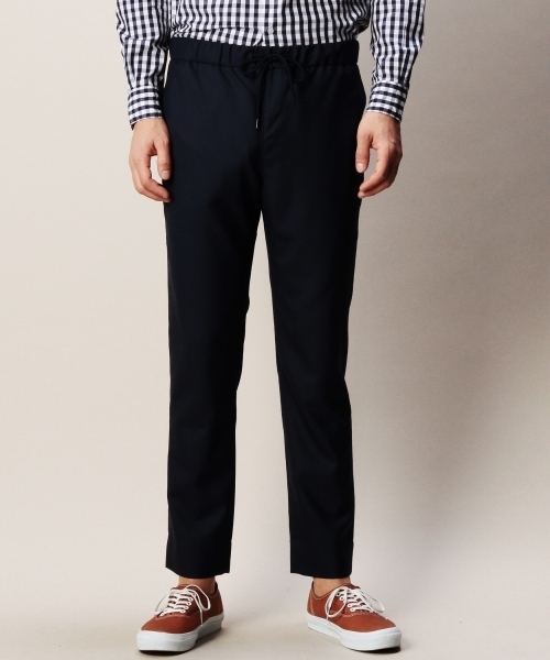 BEAUTY&YOUTH UNITED ARROWS(ビューティーアンドユースユナイテッドアローズ)の「BY ウーステッド イージー ノープリーツ パンツ◆(その他パンツ・メンズ・グレー/ネイビー・SMALL/LARGE/MEDIUM/X-LARGE)」の4枚目の写真