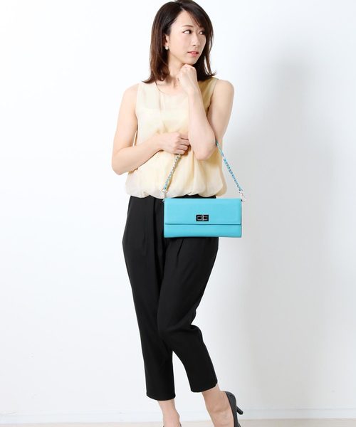 sankyo shokai(サンキョウショウカイ)の「パンツドレスオールインワンフォーマル(つなぎ/オールインワン・レディース・ブラック/ネイビー/アイボリー・M/L)」の6枚目の写真