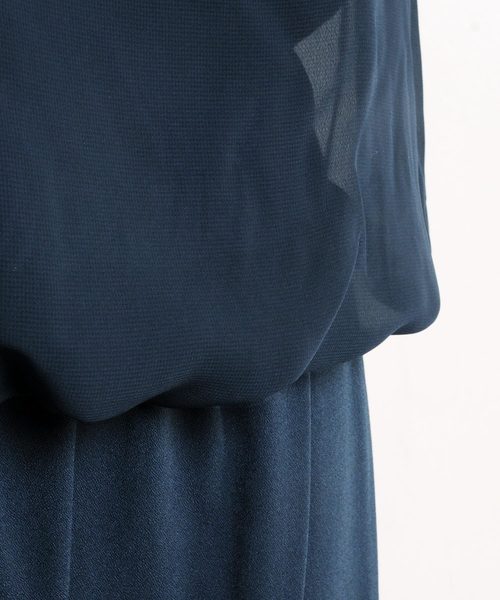 sankyo shokai(サンキョウショウカイ)の「パンツドレスオールインワンフォーマル(つなぎ/オールインワン・レディース・ブラック/ネイビー/アイボリー・M/L)」の9枚目の写真
