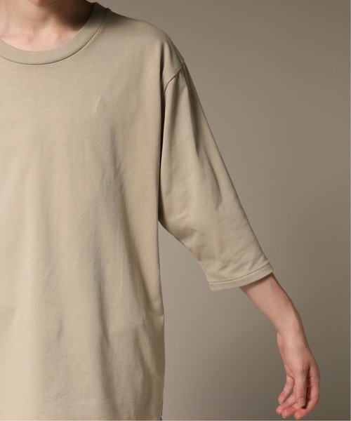 417 EDIFICE(フォーワンセブンエディフィス)の「20//テンジク 7分丈 クルーネック カットソー(Tシャツ/カットソー・メンズ・ホワイト/ベージュ/グリーン・SMALL/MEDIUM/LARGE)」の11枚目の写真
