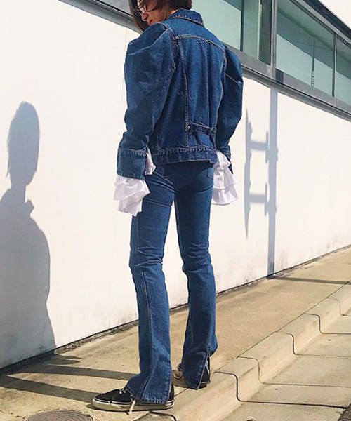 HOLIDAY（ホリデイ）の「PUFF SLEEVE DENIM JACKET パフスリーブ