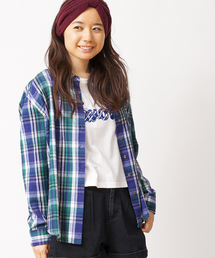 WEGO | WEGO/ネルチェックBIGシャツ(シャツ/ブラウス)