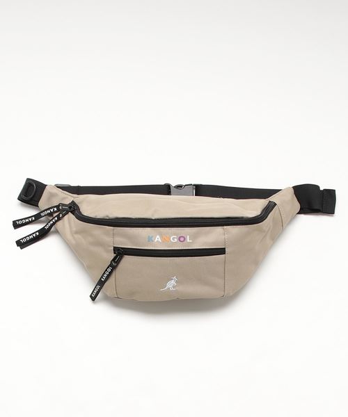 Kangol カンゴール レインボーロゴウエストバッグ ブランドロゴ刺繍 ボディバッグ ウエストポーチ Kangol カンゴール のファッション通販 Zozotown