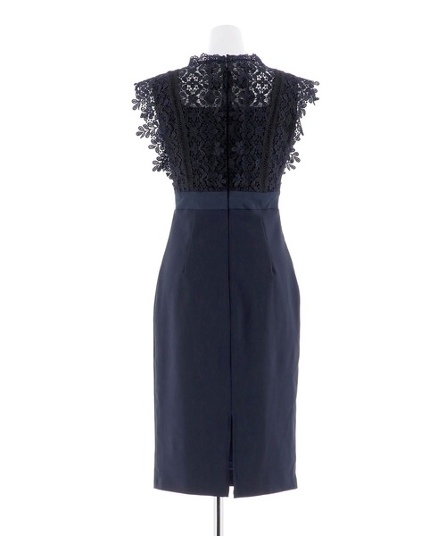 星玲奈さんコラボドレス ヴィンテージライクレースのワンピースドレス