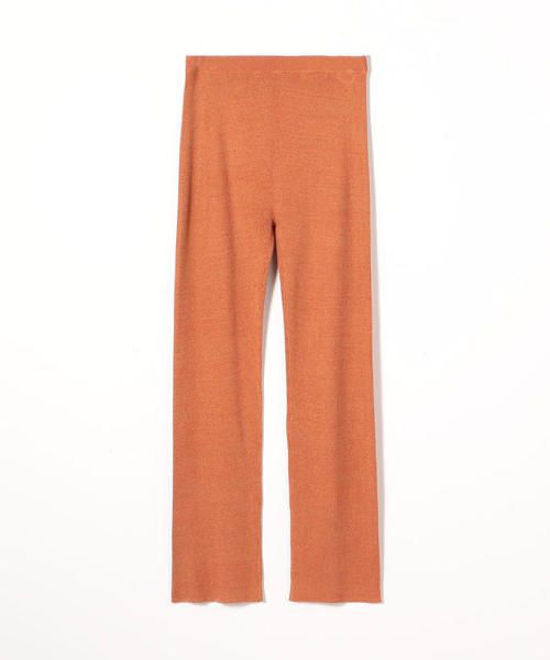 セール その他パンツ ワイドリブメランジ ニットパンツ をセール価格で購入できます Tomorrowland Bacca バッカ のその他パンツ ワイドリブメランジ Bacca バッカ のファッション ニットパンツ その他パンツ