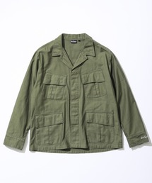 WILD THINGS | 【WILDTHINGS/ワイルドシングス】BACKSATIN FIELD JACKET(ミリタリージャケット)