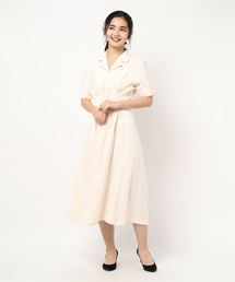 ENVYM | ウエストピンタックＯＰ(ワンピース)