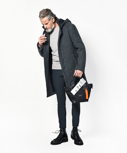 junhashimoto（ジュンハシモト）の「TOTE（トートバッグ・メンズ・ブラック/ライトグレー/イエロー/ブルー・FREE）」の6枚目の写真