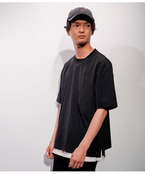 JUNRED（ジュンレッド）の「エアドライプルオーバー（Tシャツ/カットソー・メンズ・ブラック/ベージュ/ブルー・LL/M/L）」の20枚目の写真