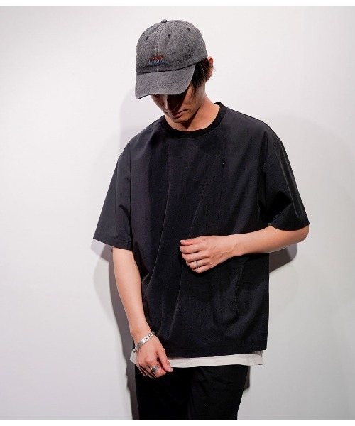 JUNRED（ジュンレッド）の「エアドライプルオーバー（Tシャツ/カットソー・メンズ・ブラック/ベージュ/ブルー・LL/M/L）」の11枚目の写真