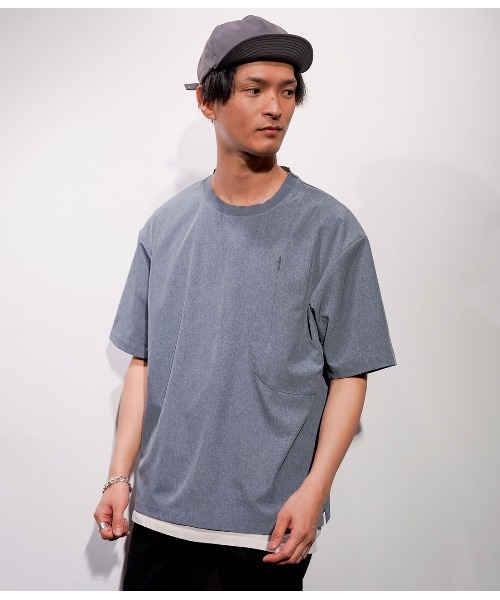 JUNRED（ジュンレッド）の「エアドライプルオーバー（Tシャツ/カットソー・メンズ・ブラック/ベージュ/ブルー・LL/M/L）」の14枚目の写真