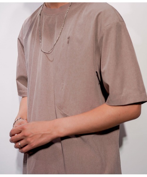 JUNRED（ジュンレッド）の「エアドライプルオーバー（Tシャツ/カットソー・メンズ・ブラック/ベージュ/ブルー・LL/M/L）」の10枚目の写真