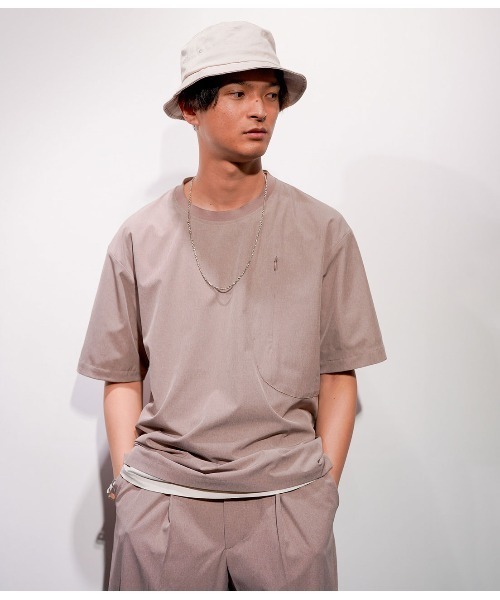 JUNRED（ジュンレッド）の「エアドライプルオーバー（Tシャツ/カットソー・メンズ・ブラック/ベージュ/ブルー・LL/M/L）」の22枚目の写真